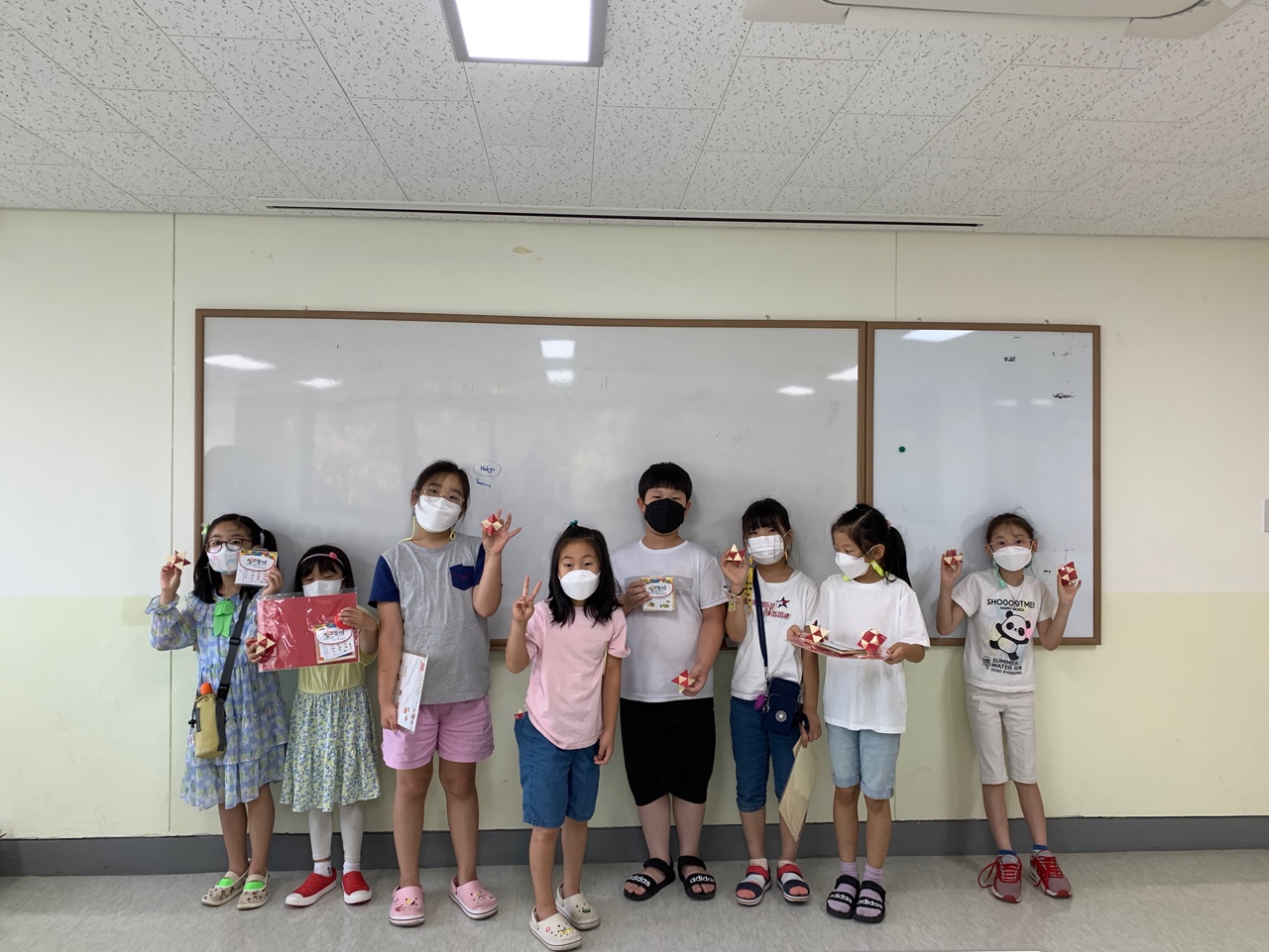 2021 청소년동아리 재능기부 활동 '10월 어린이교실' 활동 사진