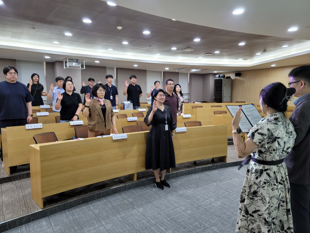 화성시여성가족청소년재단, 2023년 기관장 주관 '청렴다짐 선언의 날' 개최