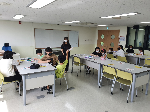 2021 청소년동아리 재능기부 활동 '9월 어린이교실' 활동 사진