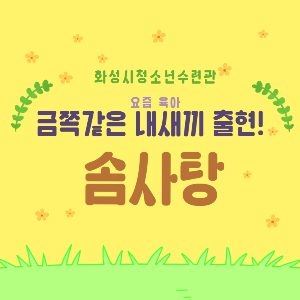 [화성시청소년수련관] 청소년놀터 솜사탕 금쪽같은 내새끼 출연!