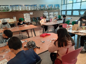 2021 청소년동아리 재능기부 활동 '11월 어린이교실' 활동 사진