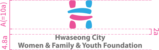 화성여성시청소년 재단 심볼마크, Hwaseong City, Womon & Family & Youth Foundation