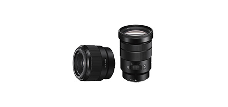 미러리스 카메라 렌즈 단렌즈(SEL50F18F) 줌렌즈(SELP18105G)