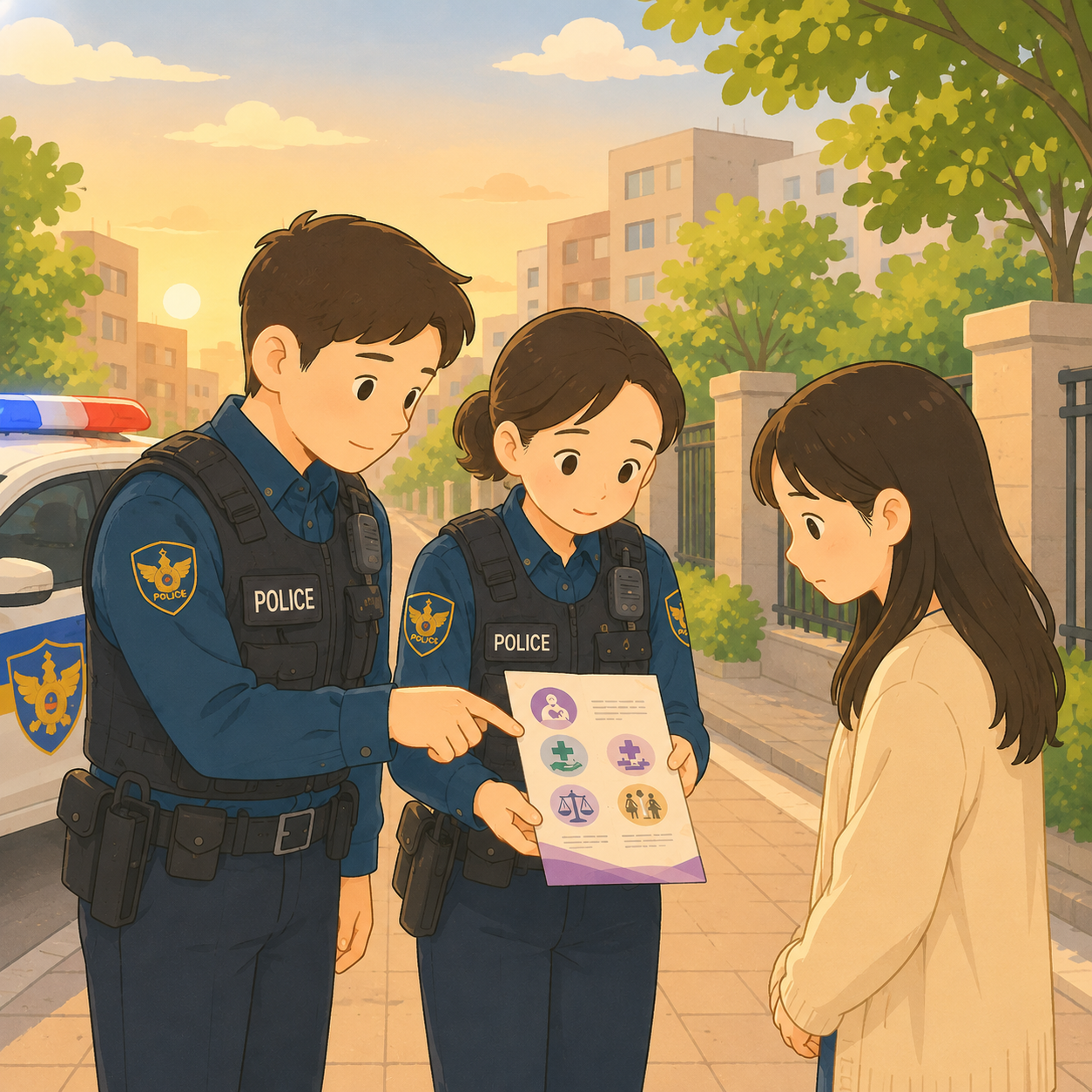화성시민 안내문